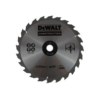 DeWALT pjovimo diskas medienai 315 mm T24