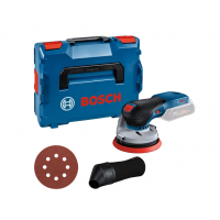 BOSCH GEX 18V-125 ekscentrinis šlifuoklis SOLO L-Boxx