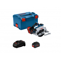 BOSCH GKS 18V-57-2 diskinis pjūklas 2x5.5 Ah ProCore L-Boxx