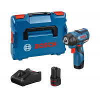 BOSCH GDS 12V-115 smūginis veržliasukis 2x3 Ah L-Boxx