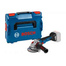 BOSCH GWS 18V-10 SC kampinis šlifuoklis 150 mm SOLO L-Boxx