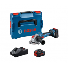 BOSCH GWX 18V-15 SC kampinis šlifuoklis 2x8 Ah ProCore L-Boxx                     