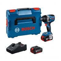 BOSCH GDS 18V-750 C smūginis veržliasukis 2x5 Ah L-Boxx