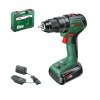 BOSCH UniversalImpact 18V-60 smūginis gręžtuvas - suktuvas 1x2 Ah