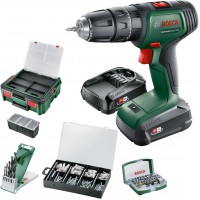 BOSCH UniversalImpact 18V smūginis gręžtuvas - suktuvas 2x1.5 Ah