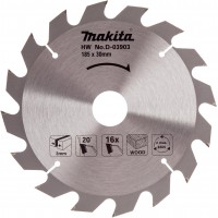 Makita pjovimo diskas medienai 185 mm T16