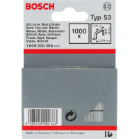 BOSCH kabės 11.4x8 mm 53 tipas 1000 vnt.